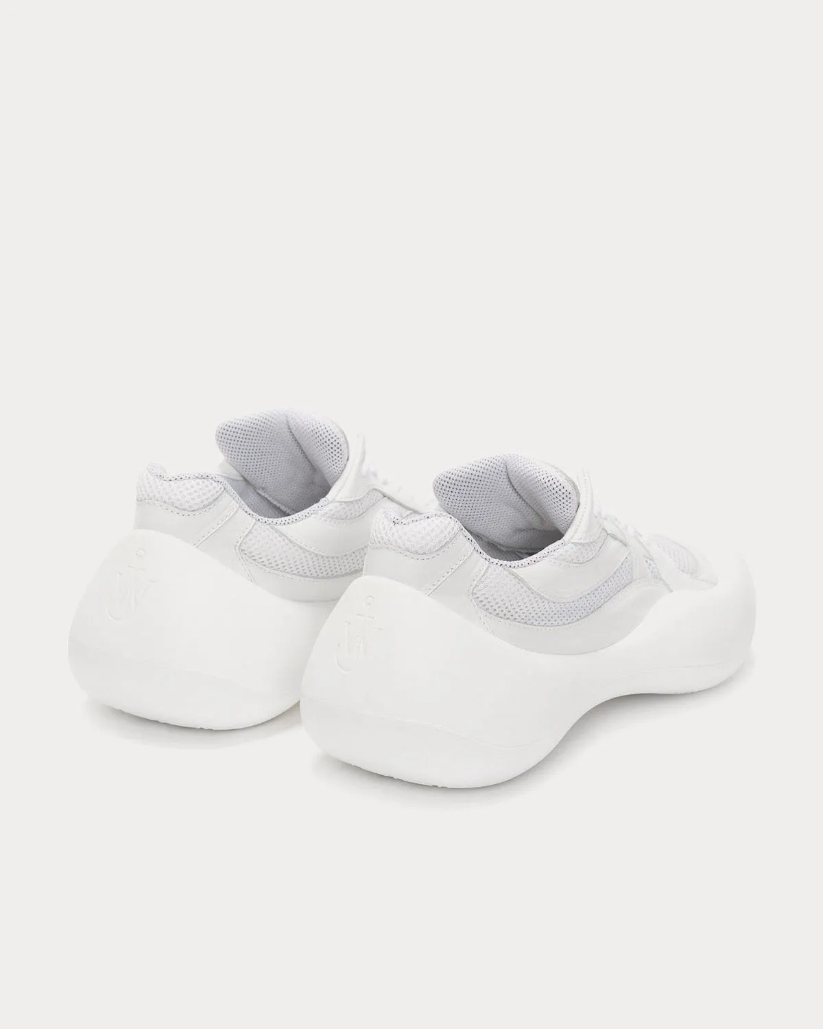 Bumper-Hike White Low Top Sneakers