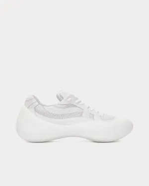 Bumper-Hike White Low Top Sneakers