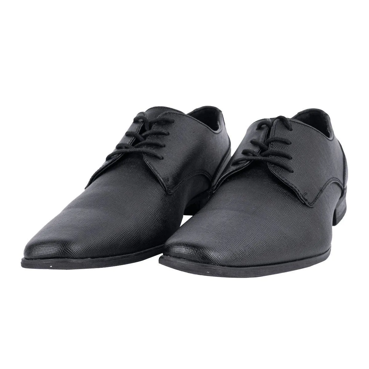 Calvin Klein Formal Lace Ups Leather Black Colour For Men
