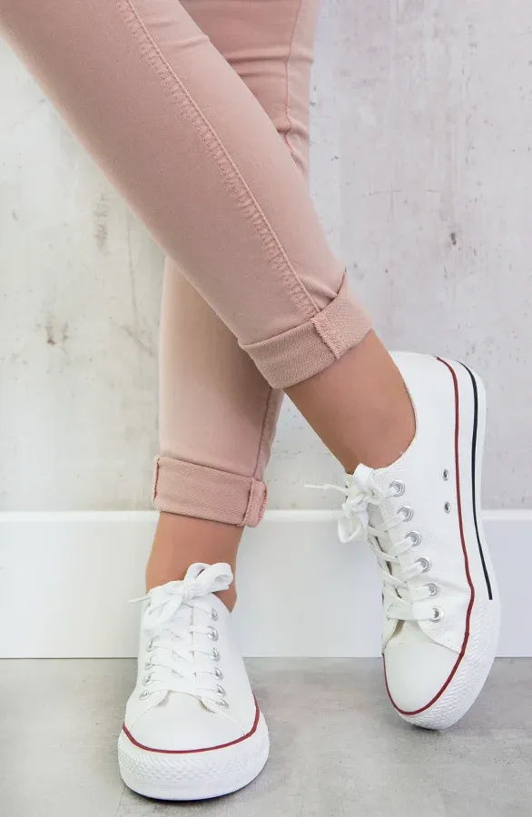 Canvas Sneakers Wit
