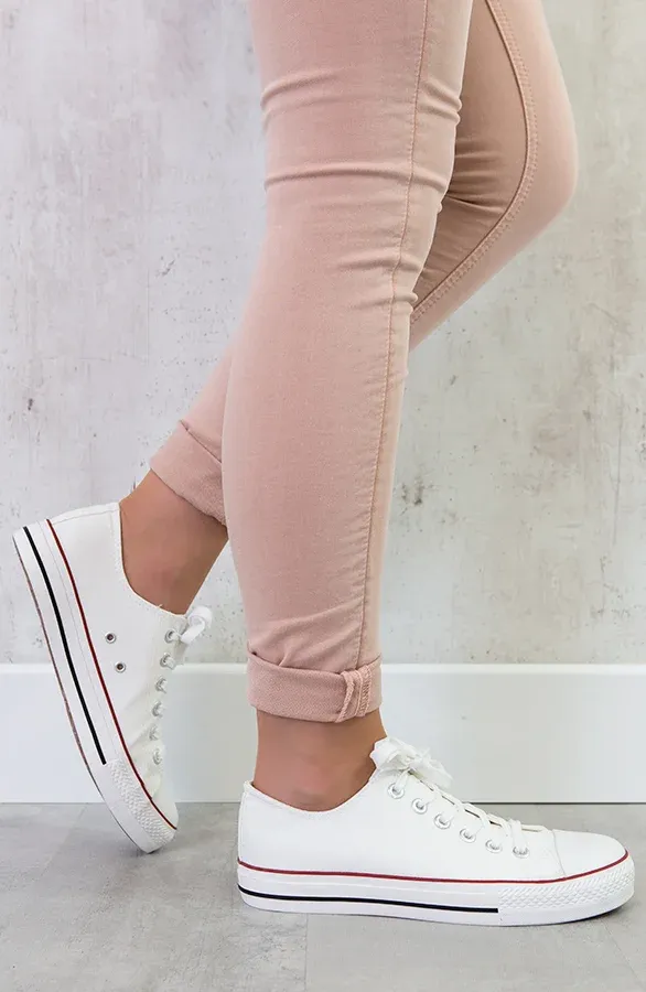 Canvas Sneakers Wit
