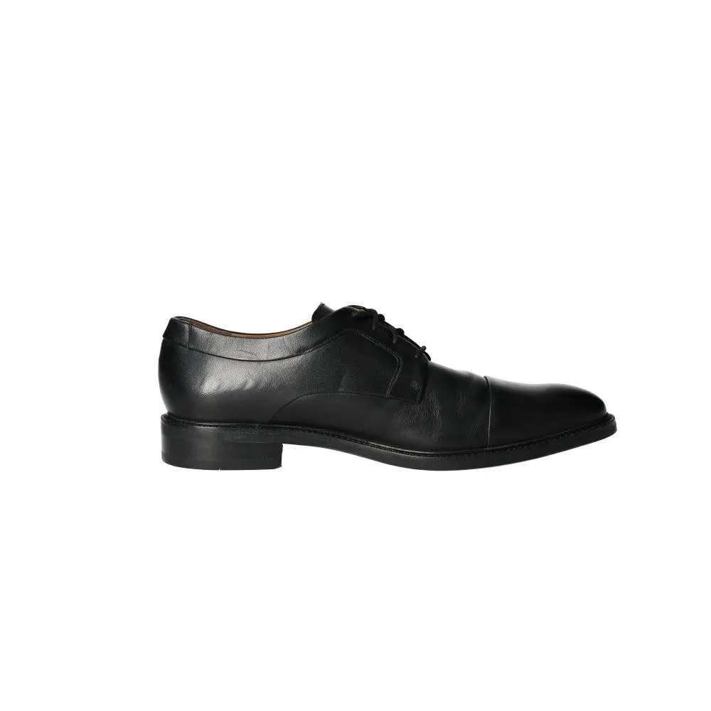 Cole Haan Formal Lace Ups Leather Black Colour For Men