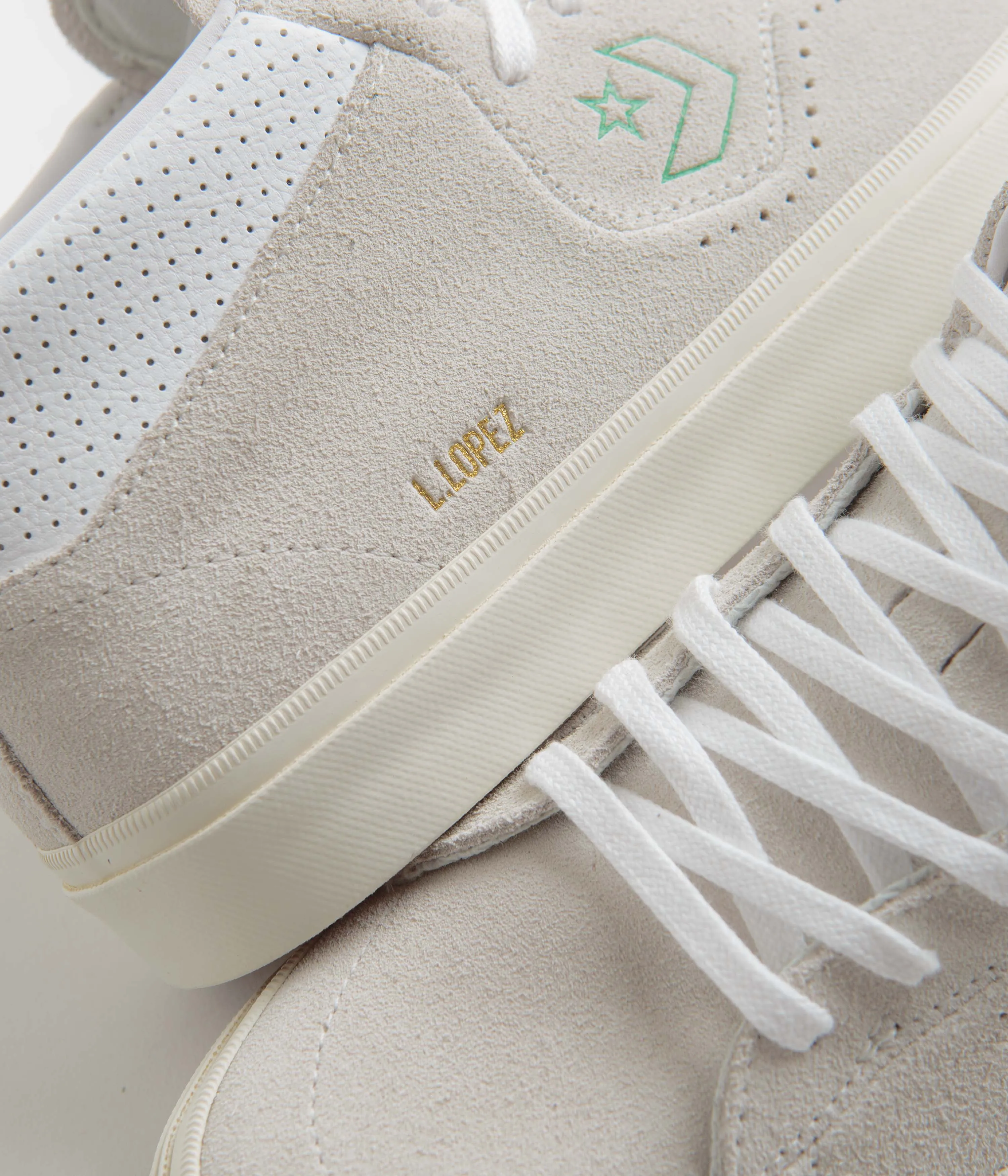 Converse Louie Lopez Pro Mid Shoes - Vaporous Gray / White