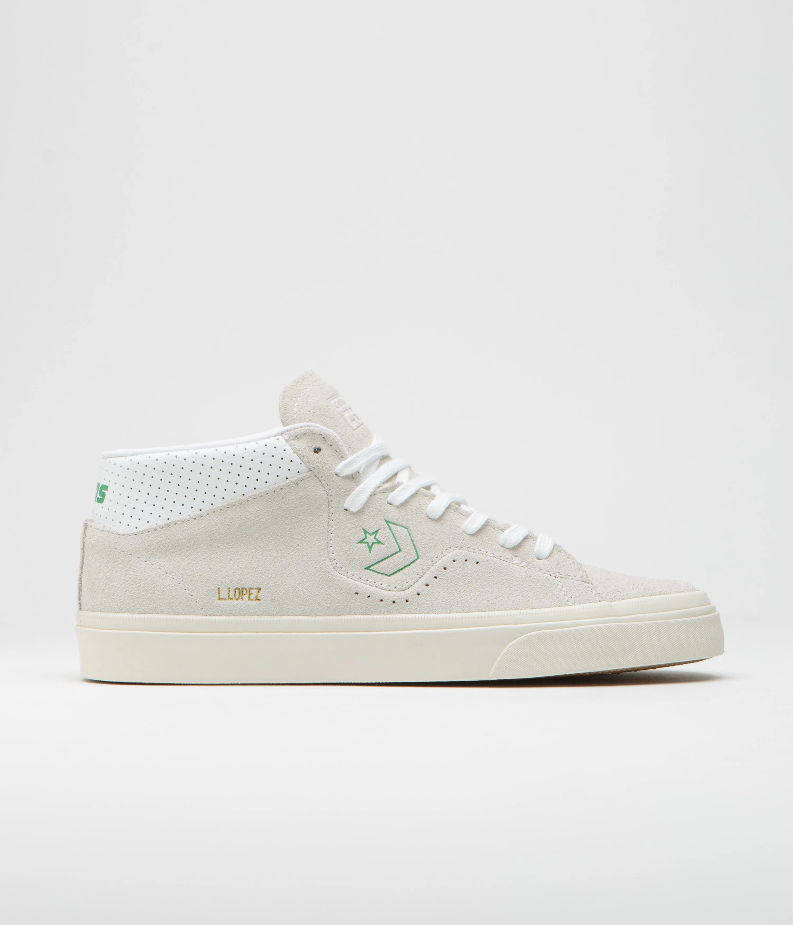 Converse Louie Lopez Pro Mid Shoes - Vaporous Gray / White