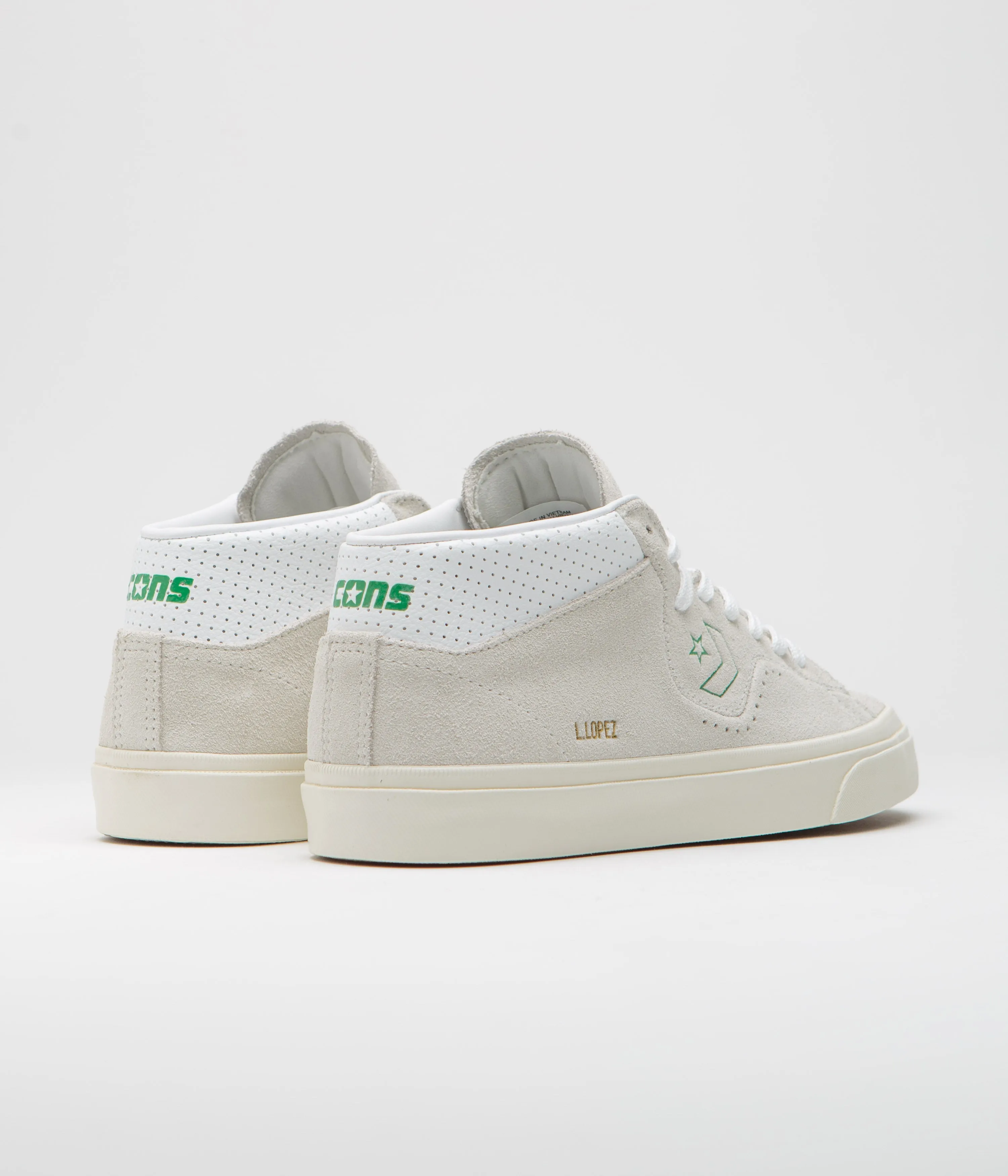Converse Louie Lopez Pro Mid Shoes - Vaporous Gray / White