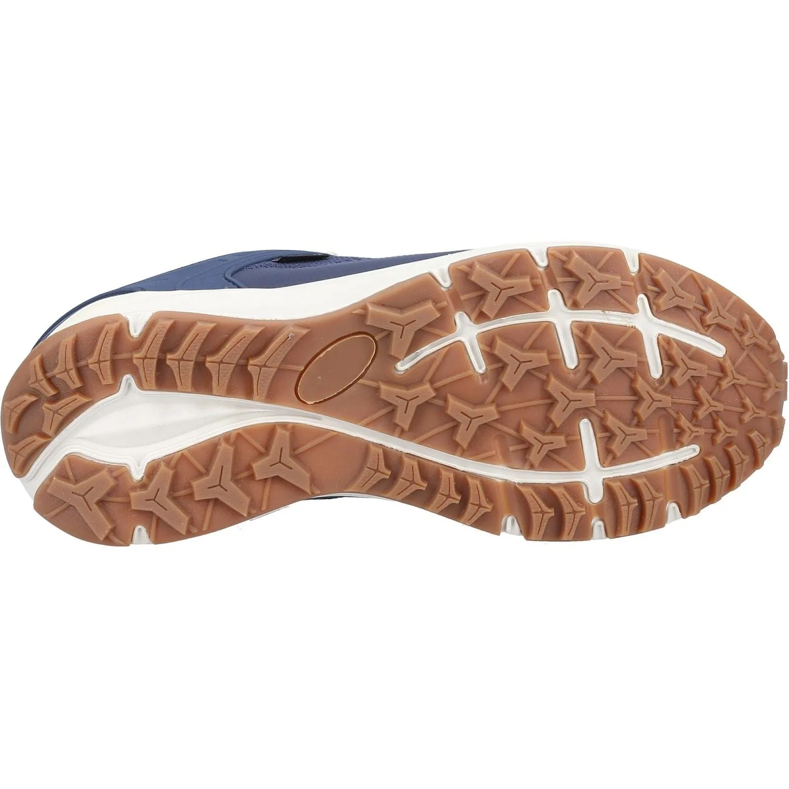 Cotswold Compton Navy Recycled Plastic Synthetic PU Female Lace Ladies Shoes