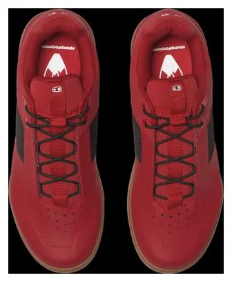 Crankbrothers Stamp Lace Edition Pump For Peace Shoes - Red