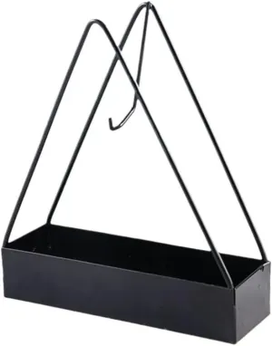 Creative Iron Mosquito Coil Holder Stable Triangular Fireproof Hanging Mosquito Coil Tray Home Supplies