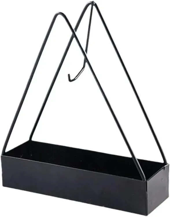 Creative Iron Mosquito Coil Holder Stable Triangular Fireproof Hanging Mosquito Coil Tray Home Supplies