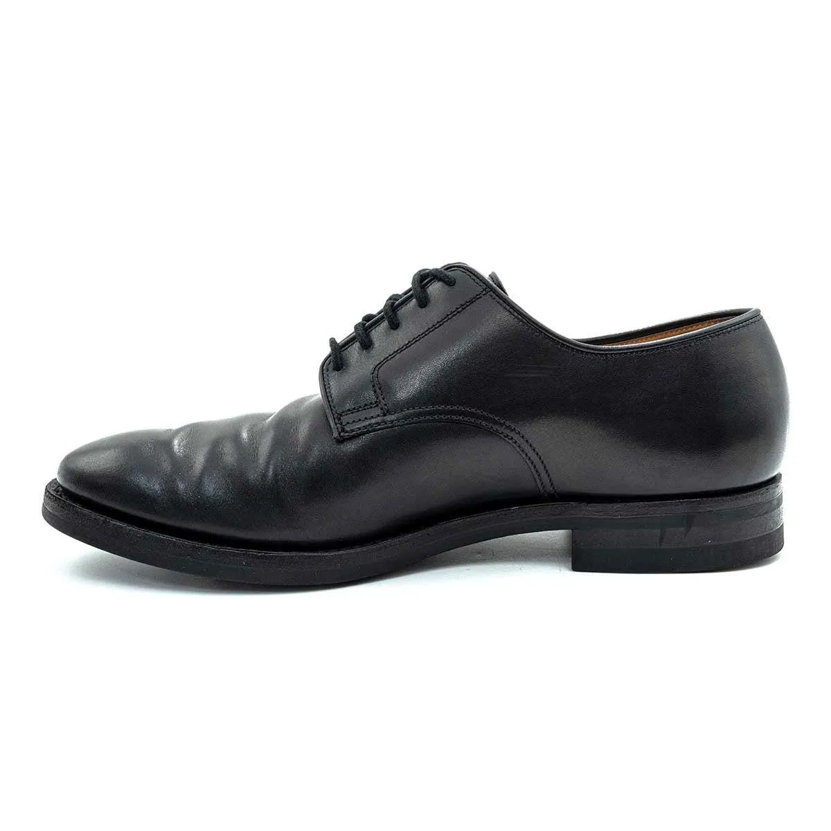 Crockett & Jones Worcester Formal Lace Ups Leather Black Colour For Men