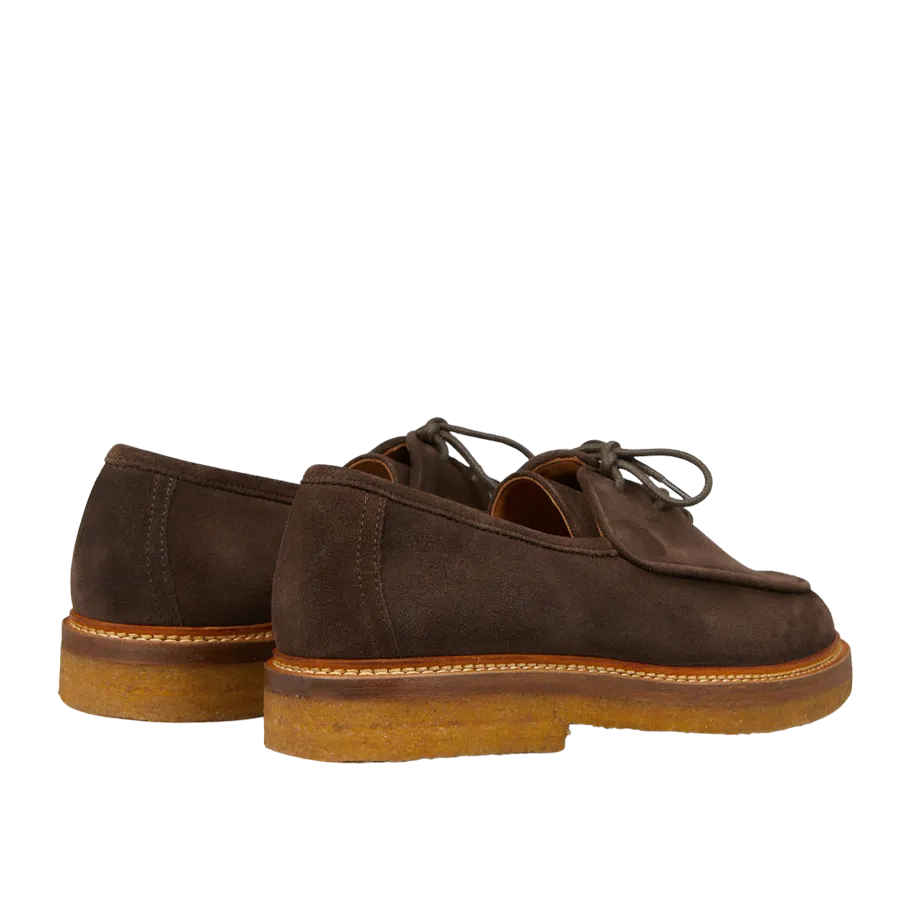 Dark Brown Suede Leather Olivier Derbies