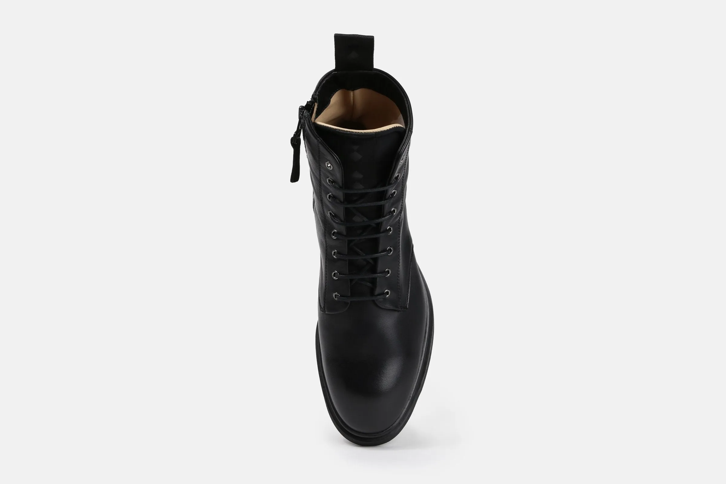 DEFENDER LACE UP BOOT | BLACK