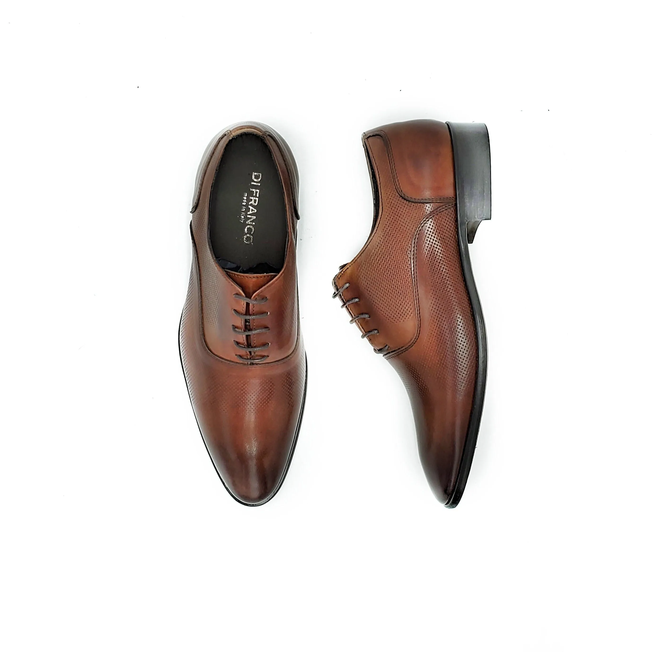 Di Franco Shoes Debry Blake Stich (Brown) vero cuoio