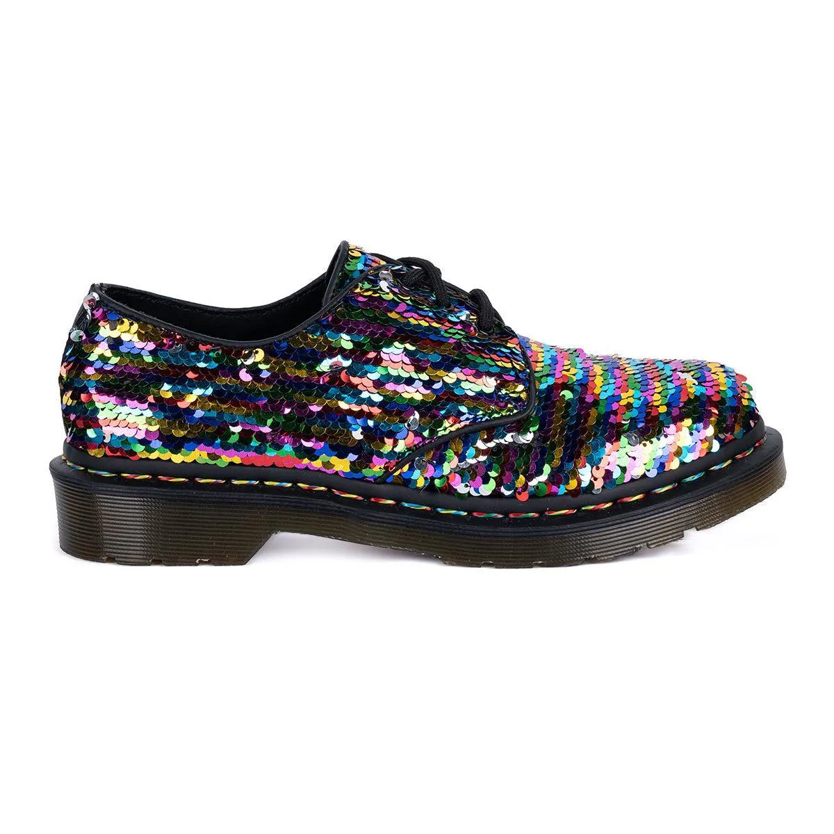 Dr. Martens Sequins Lace Ups Sequins Multicolour Colour For Women