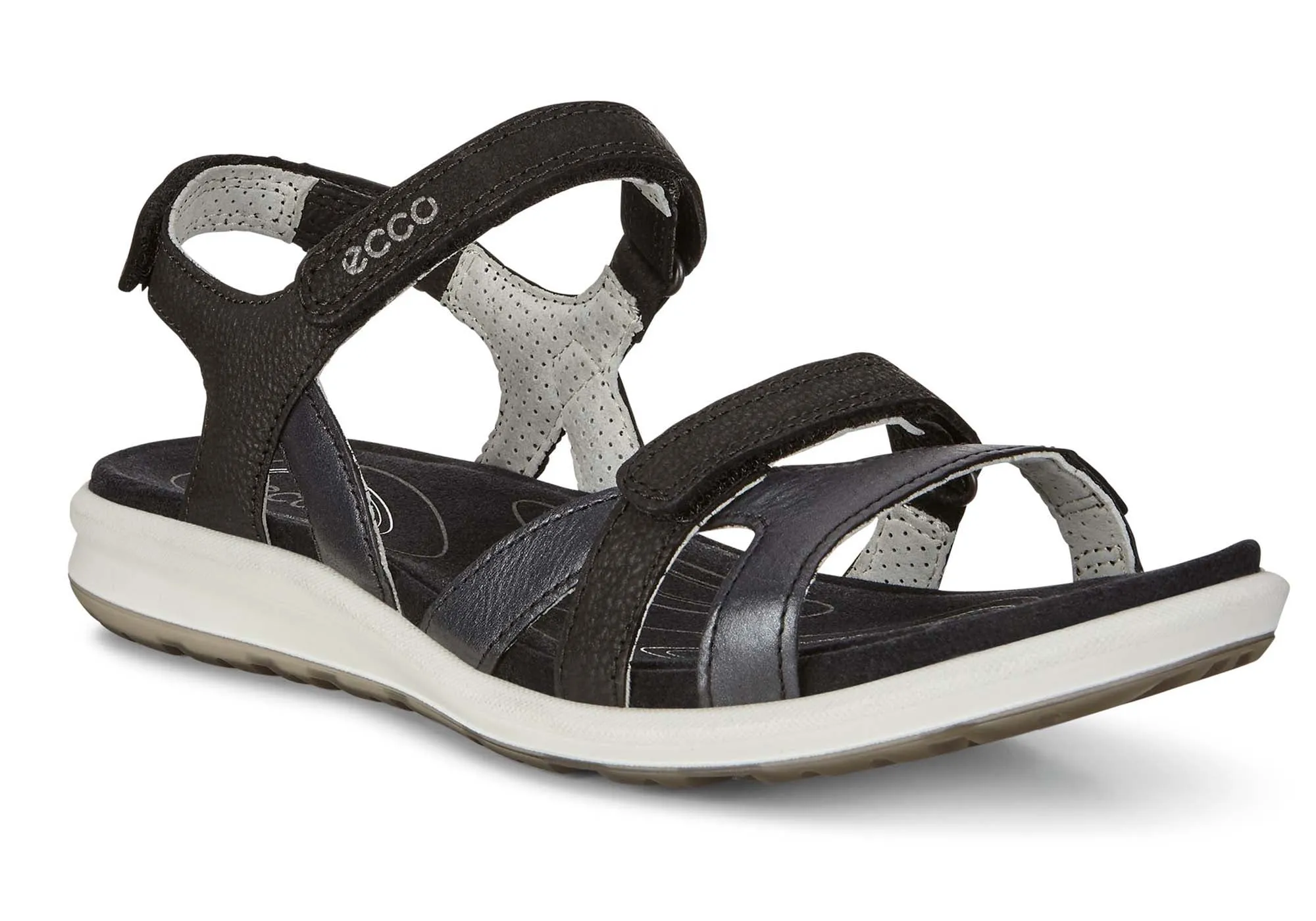 ECCO Womens Cruise II Comfortable Leather Sandals