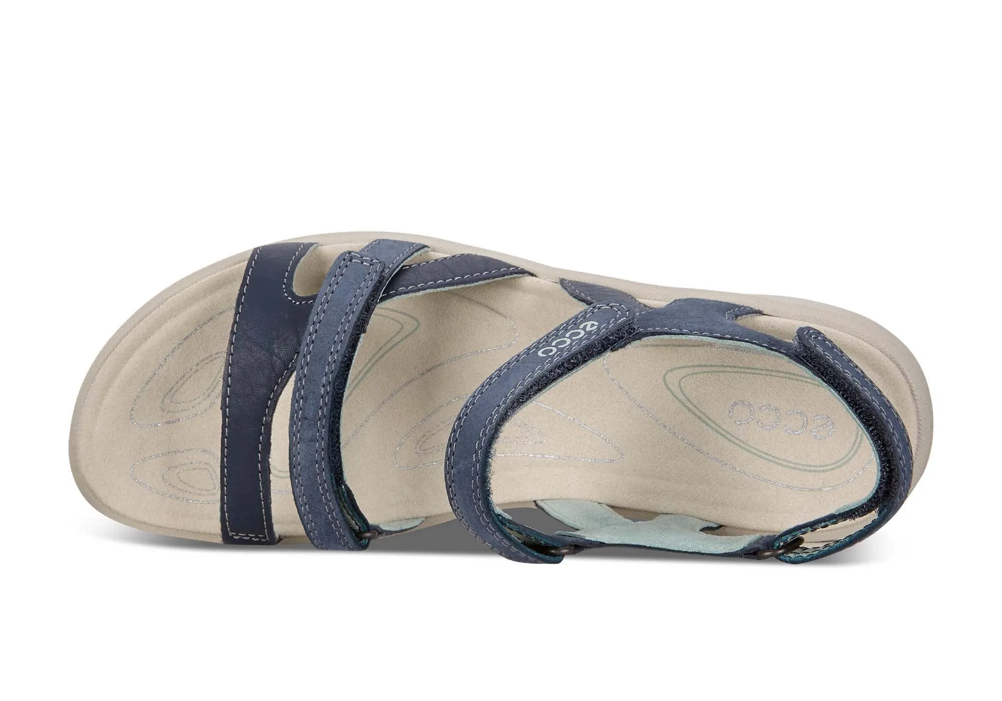 ECCO Womens Cruise II Comfortable Leather Sandals