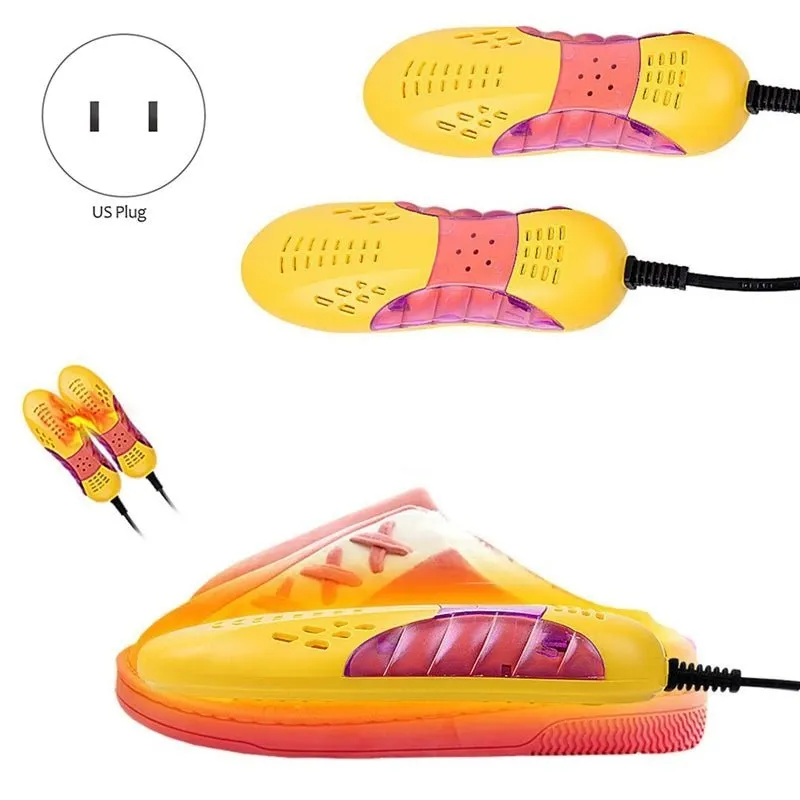 Electric Shoe Dryer Foot Protector Boot Odor Deodorant Dehumidify Device Quick Portable Shoes Drier Heater US Plug