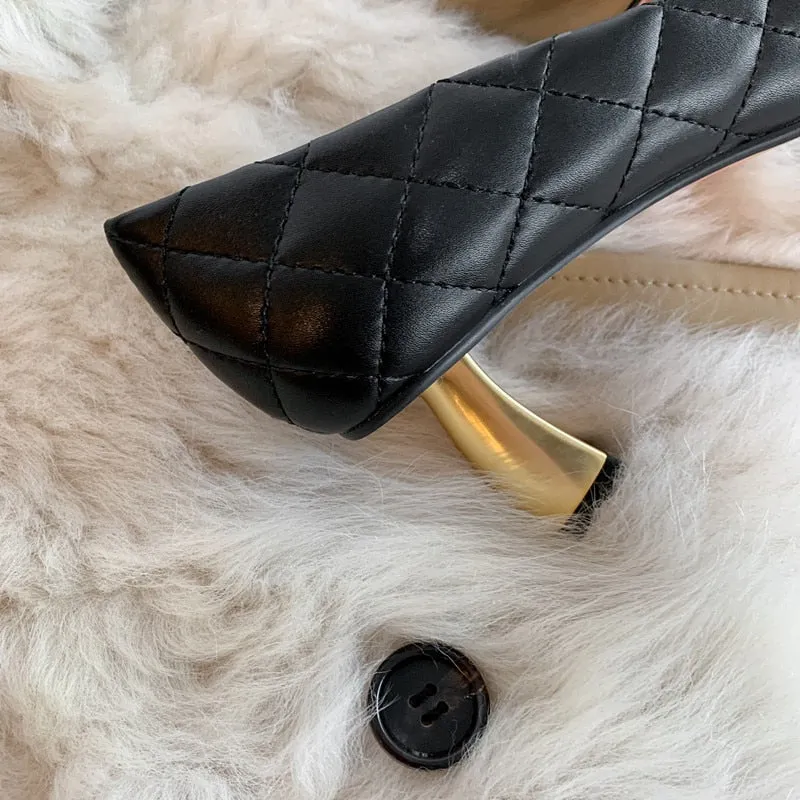 Everlasting Beauty Genuine Leather Pump Shoes
