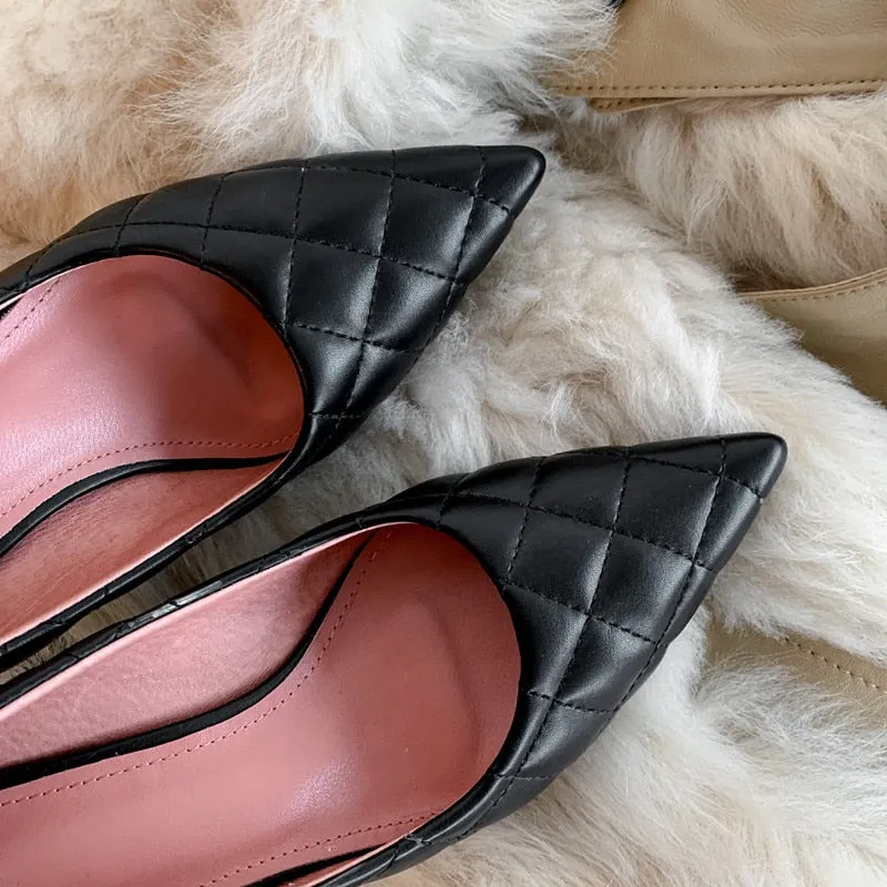 Everlasting Beauty Genuine Leather Pump Shoes