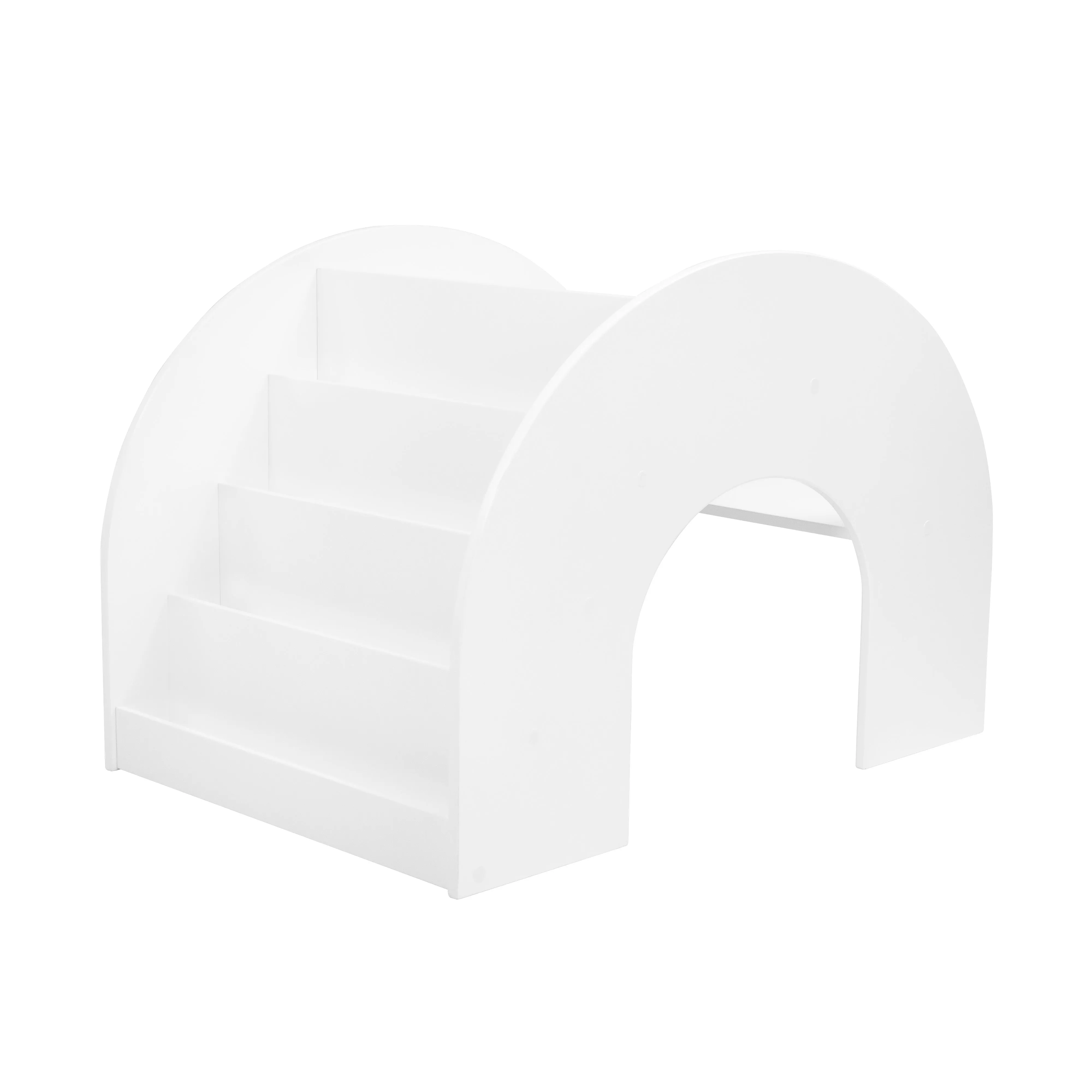 Fitwood Montessori Bookshelf | Beech wood White