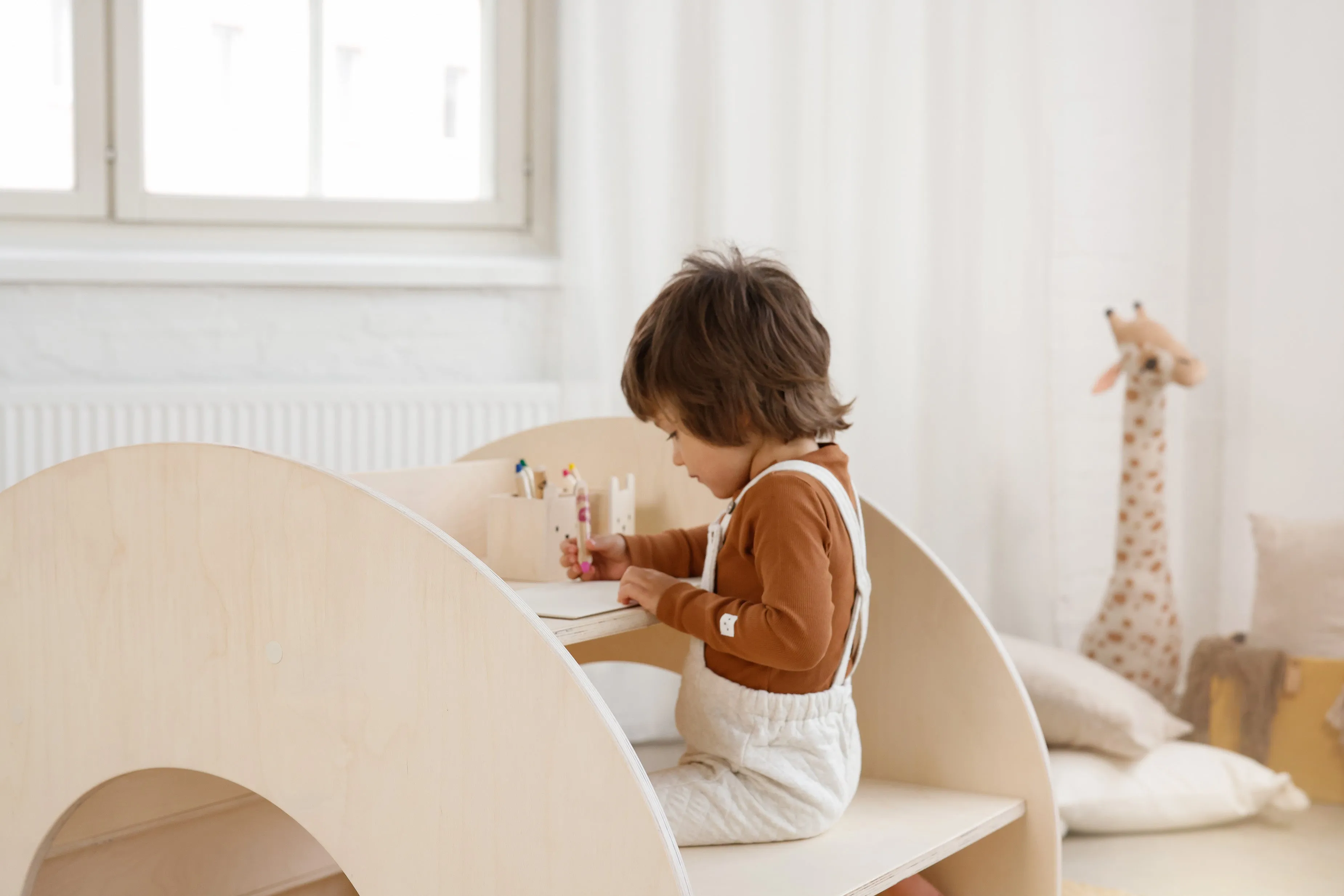 Fitwood Montessori Bookshelf | Beech wood