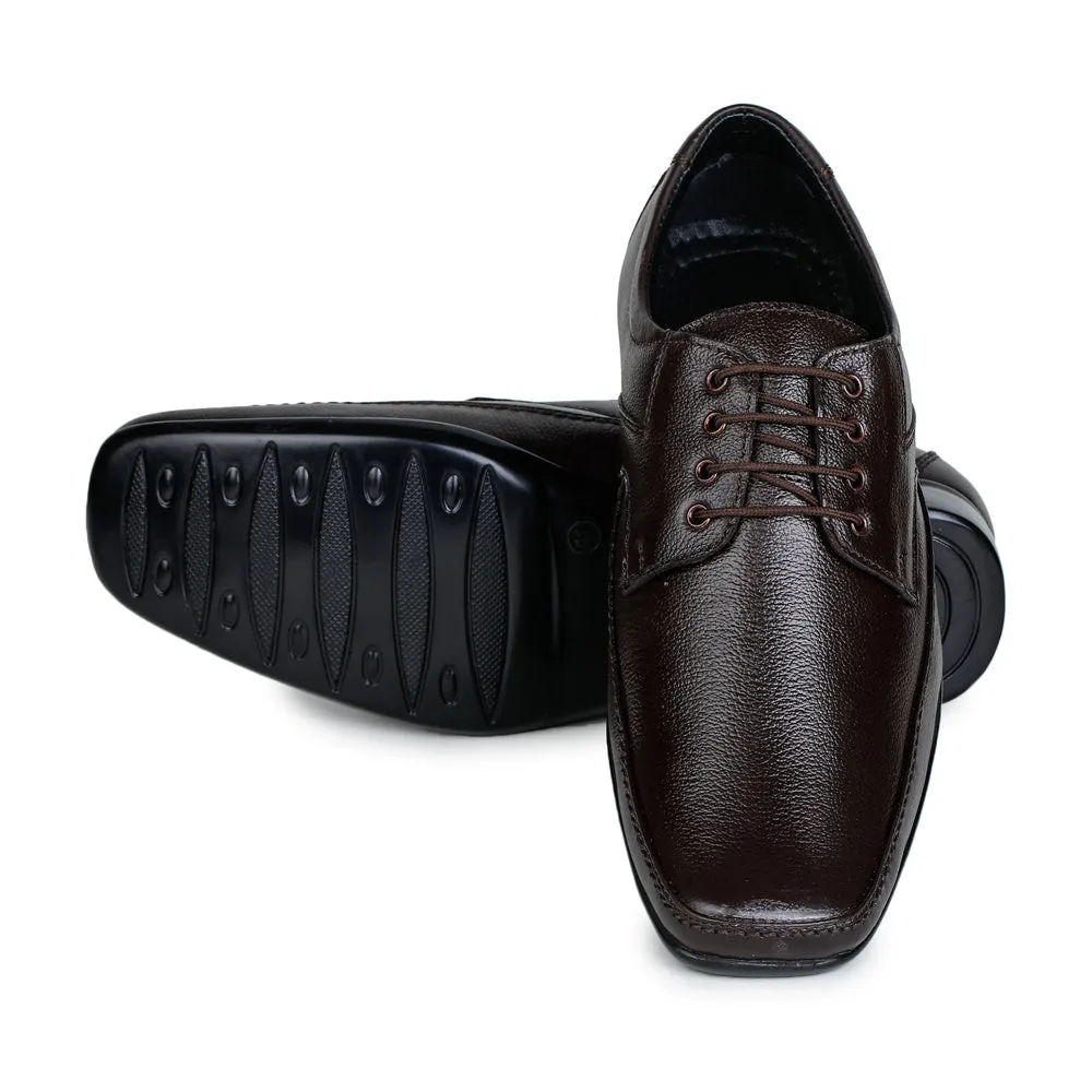 Fortune (Brown) Derby Shoes For Men HOL-12 By Liberty
