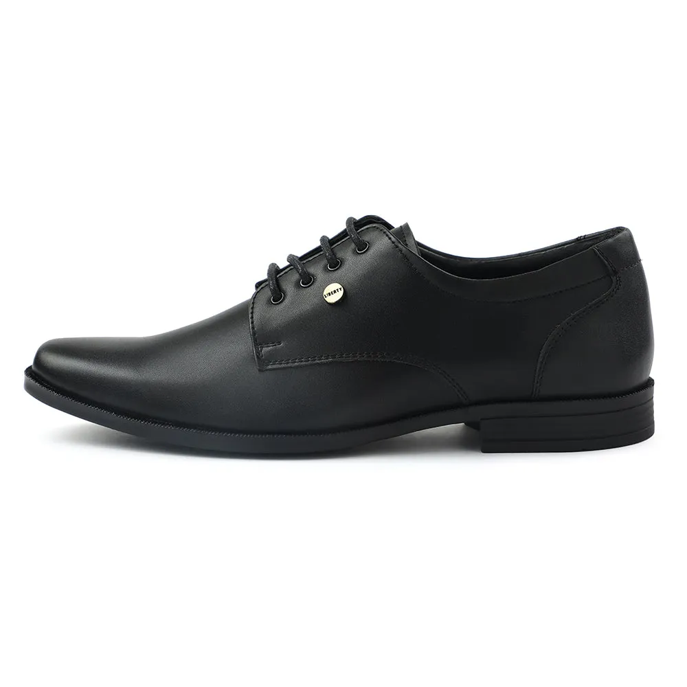 Fortune Brown Formal Lacing Derby Shoes For Men BENSTOCK1E By Liberty
