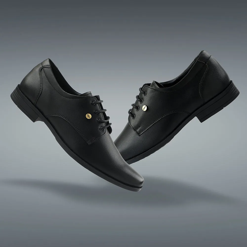 Fortune Brown Formal Lacing Derby Shoes For Men BENSTOCK1E By Liberty