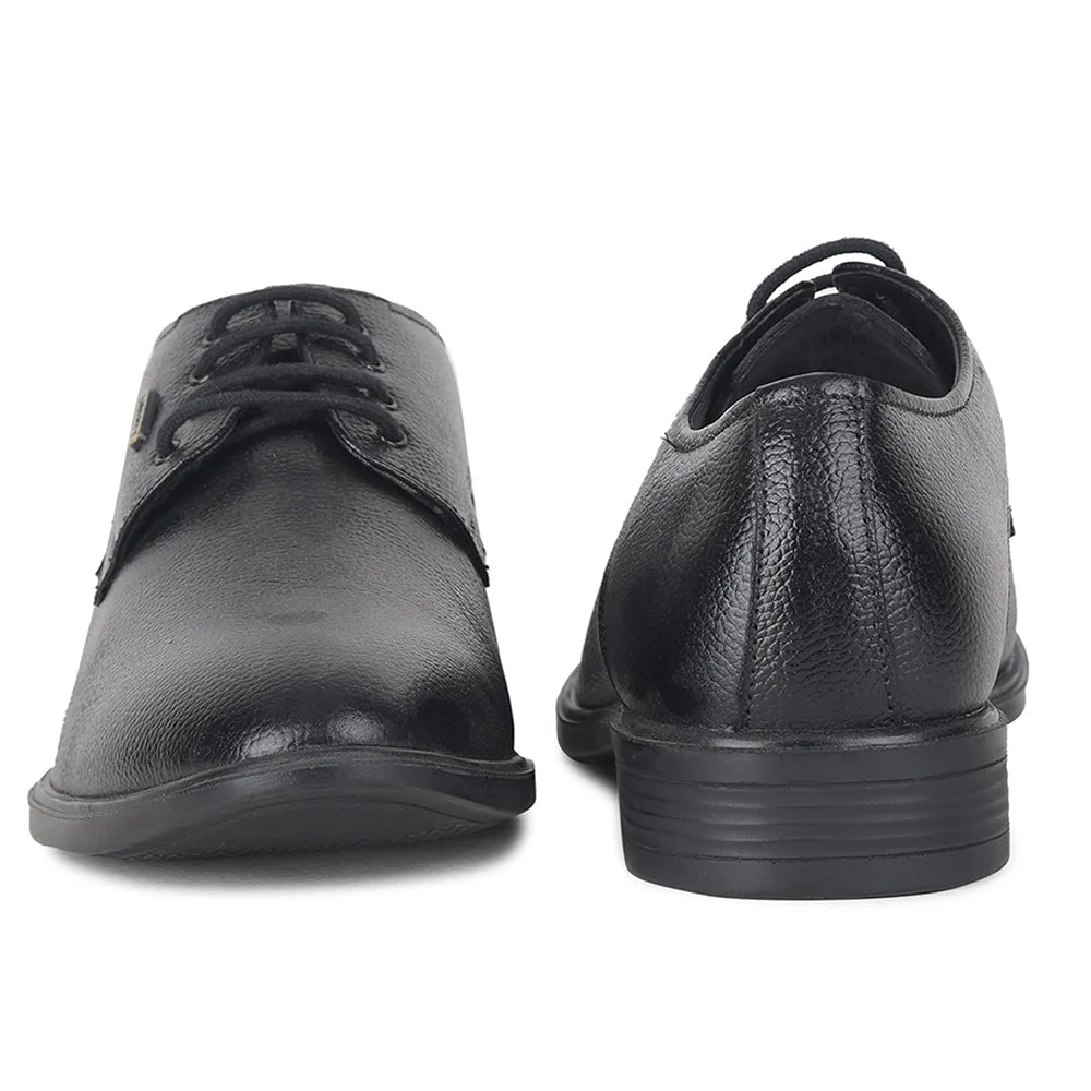 Fortune by Liberty Men LOM-605 Black Formal Lacing Derby Shoes