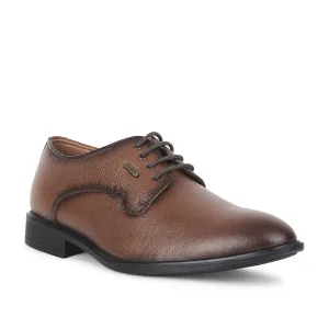 Fortune by Liberty Men LOM-605 Tan Formal Lacing Derby Shoes