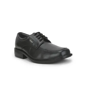 Fortune Lacing Black Formal Derby Shoes For Men 505-16 By Liberty