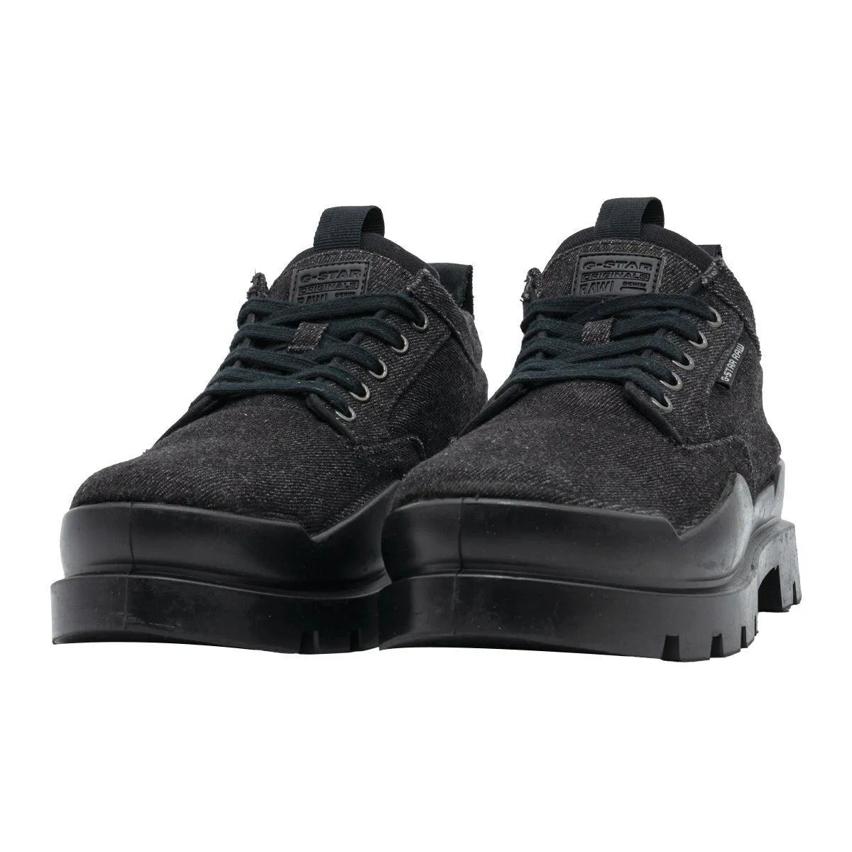 G-Star Raw Rackam Rovulc Casual Lace Ups Fabric Black Colour For Men