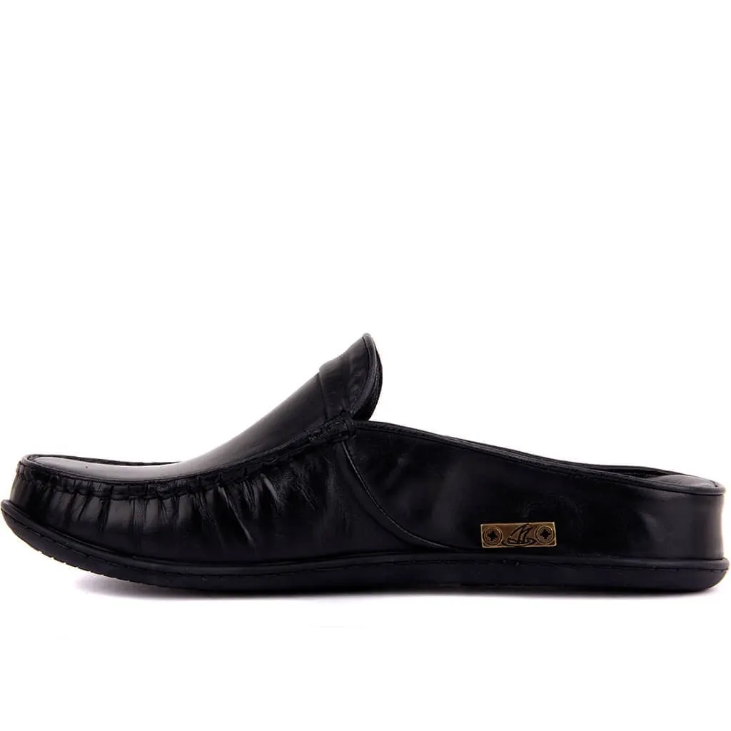 Genuine Leather Men's Shoes Slippers Outdoor Footwear Beach Sandals Water Shoes