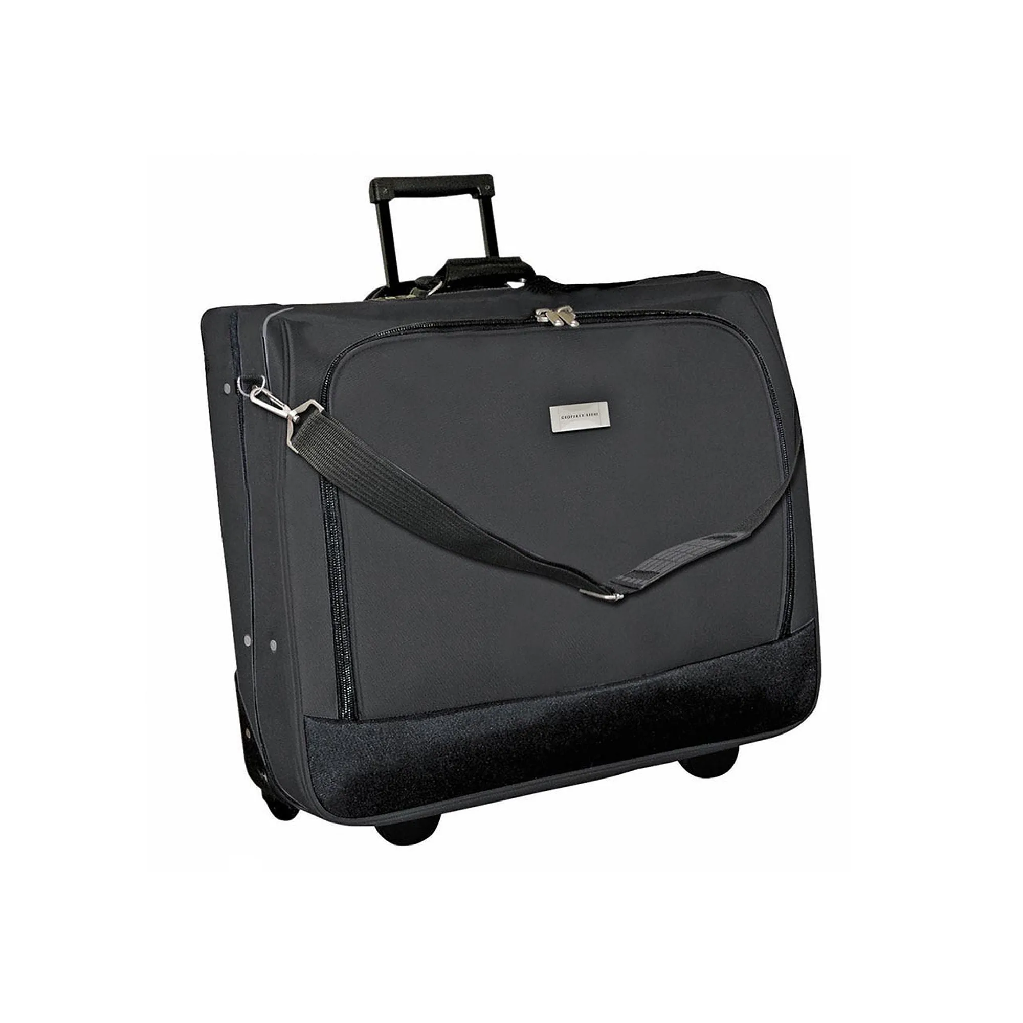 Geoffrey Beene 44" Inline Wheeled Garment Bag - BLACK ONE SIZE