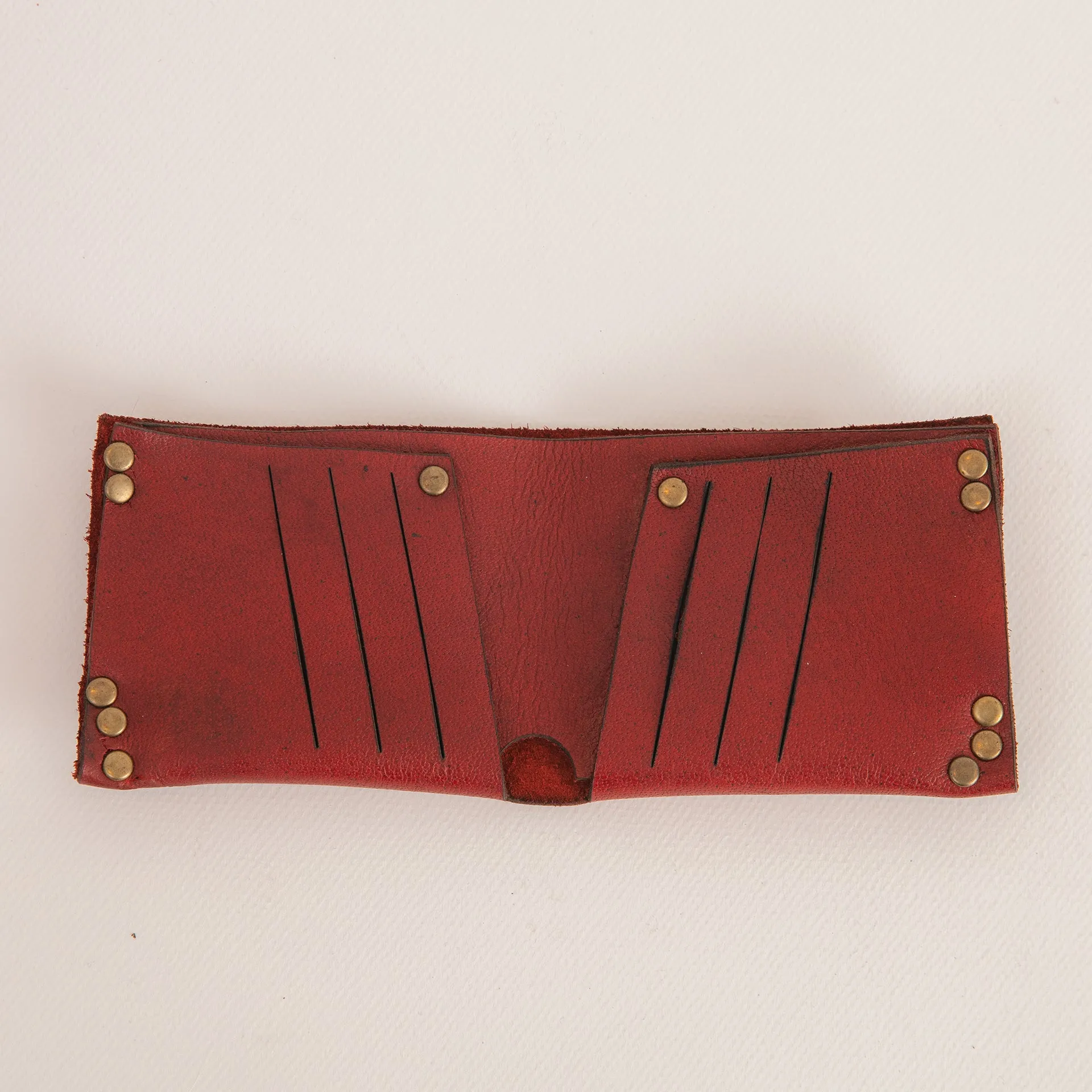 Handmade Bifold multifunctional folding Men Wallet