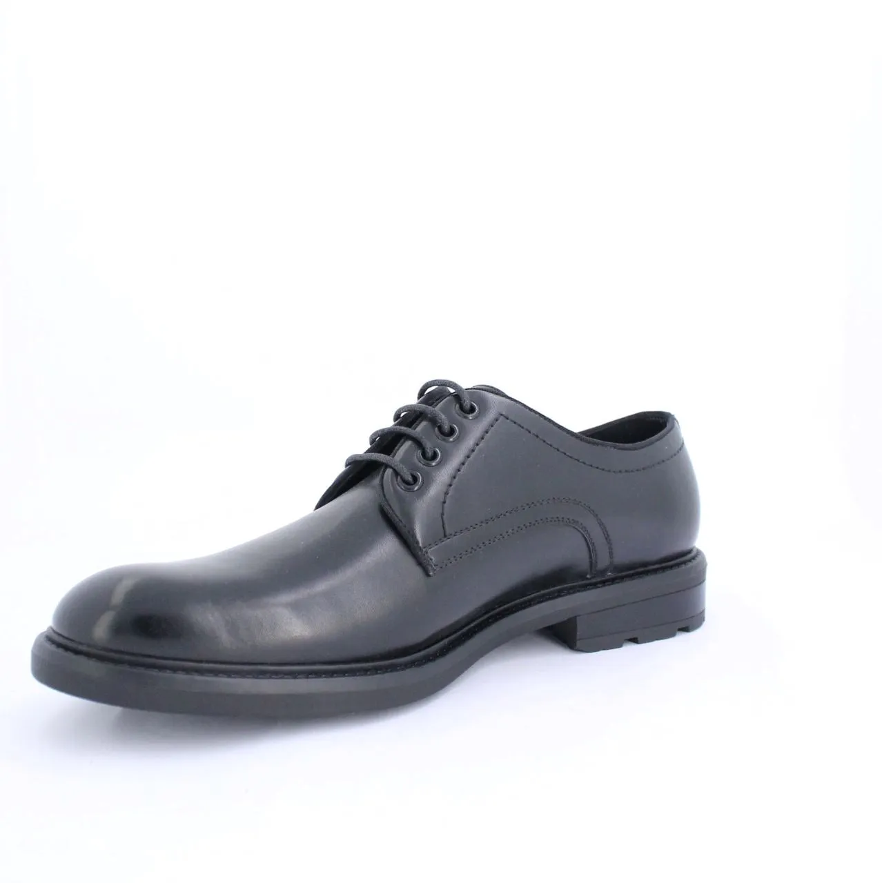 HARTLEY MENS OXFORDS-BLACK
