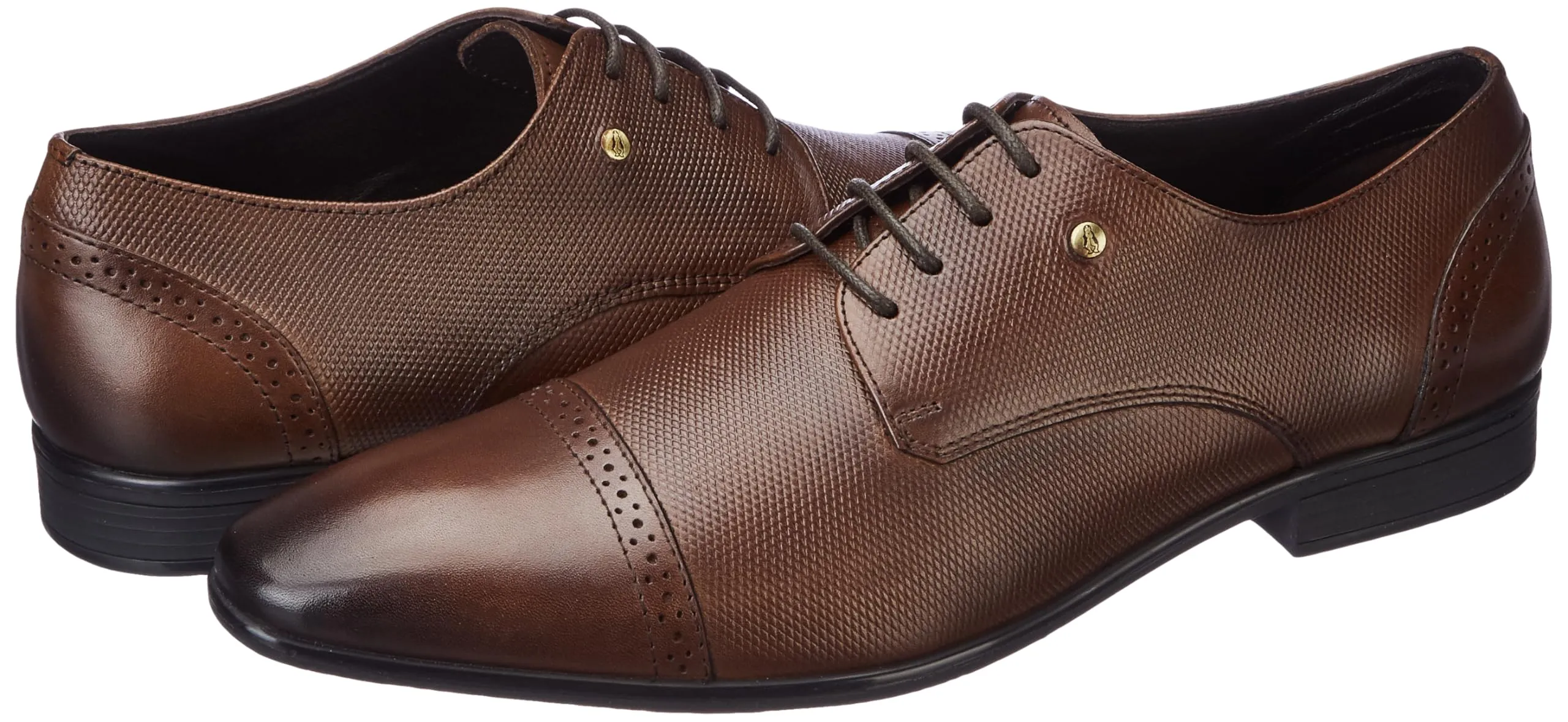 Hush Puppies Mens Danny Derby E Brown Derby UK 8 (8244471)