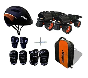 Jaspo Insane Adjustable Roller Blade Skates Suitable for Age Group (6-14 Years) (PRO)