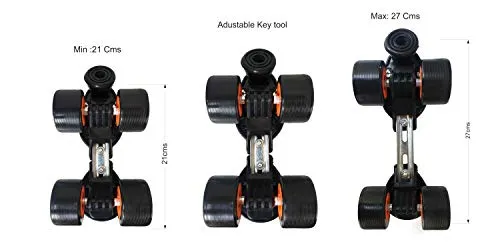 Jaspo Insane Adjustable Roller Blade Skates Suitable for Age Group (6-14 Years) (PRO)