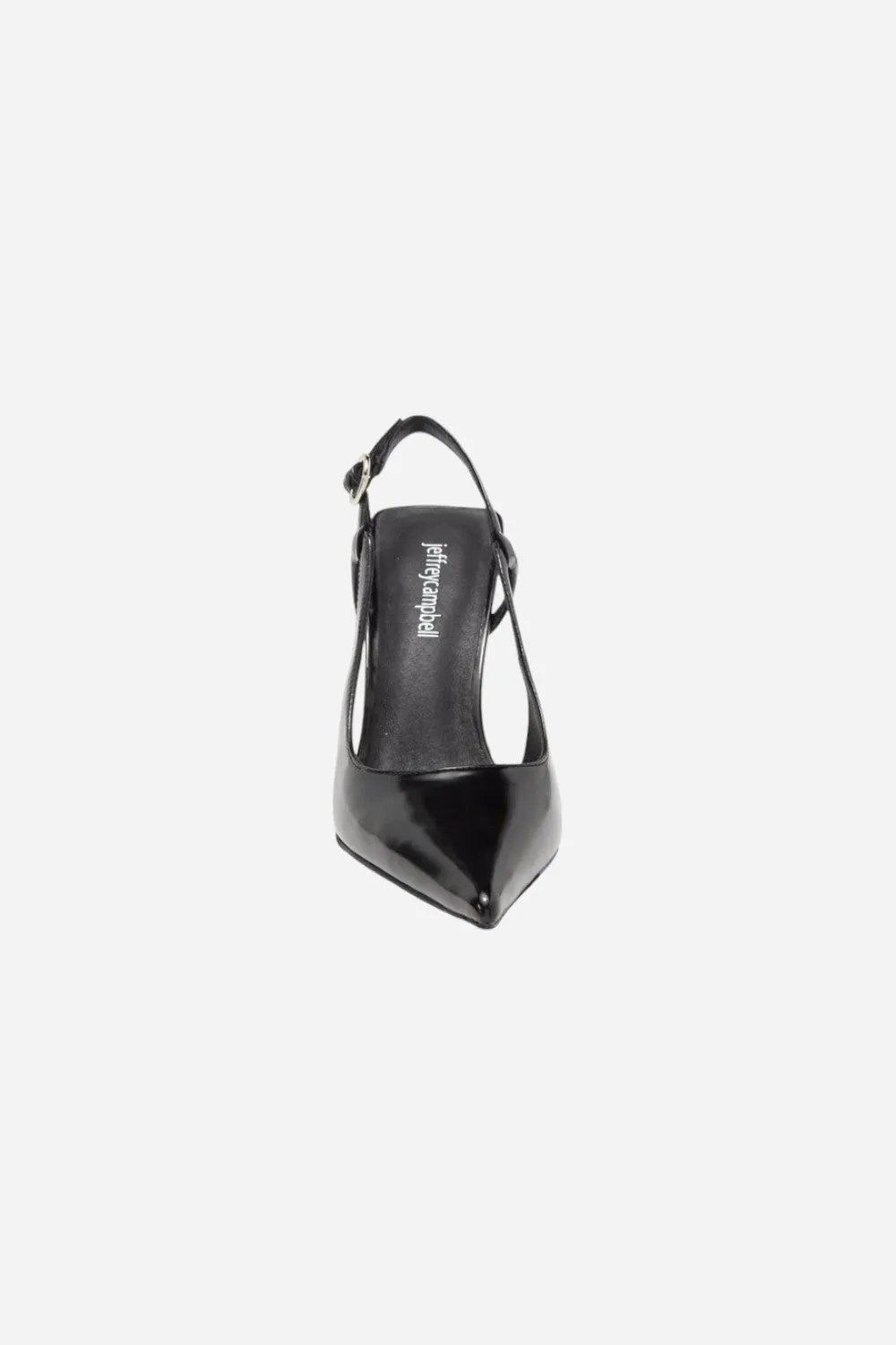 Jeffrey Campbell Creative Hi Modular Pump in Black Box Silver