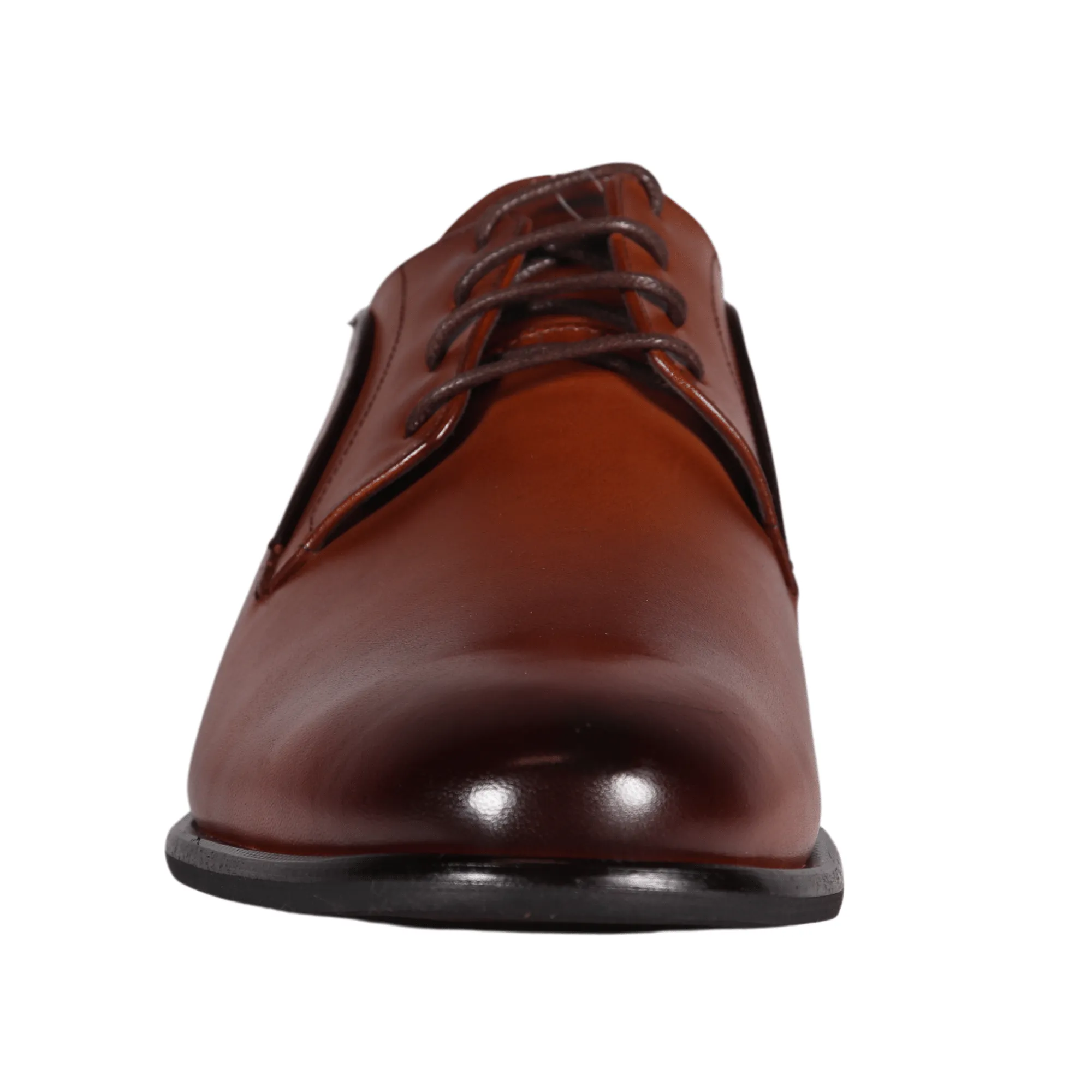 John Drake Brown Lace-Up Derby