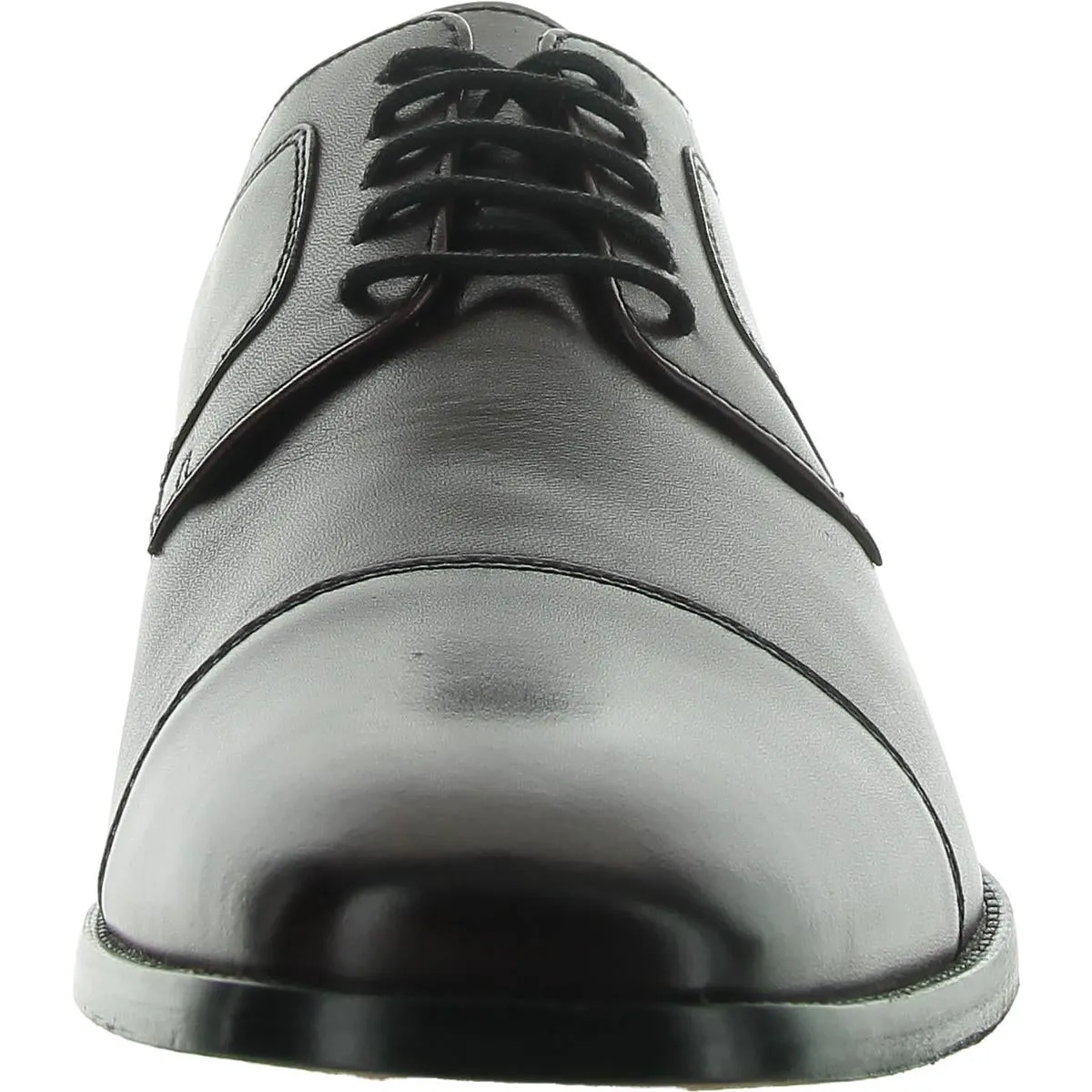 Johnston & Murphy Mens Novick Leather Plain Derby Shoes
