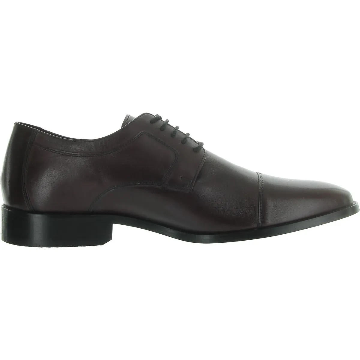 Johnston & Murphy Mens Novick Leather Plain Derby Shoes