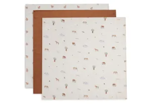 Jollein Hydrophilic Cloth Small 70x70cm 3-Pack | Farm