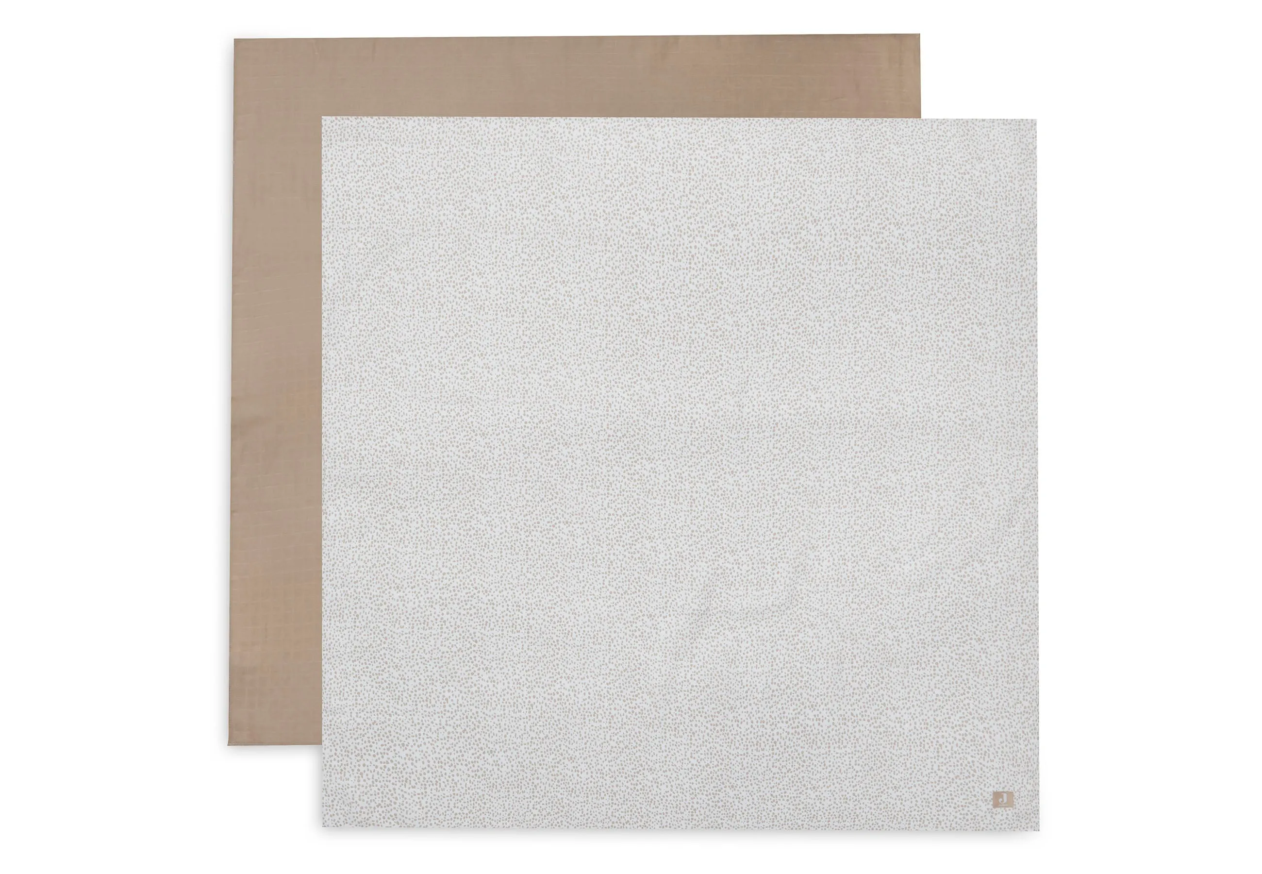 Jollein Hydrophilic Cloths 115x115cm 2-Pack | Dotted