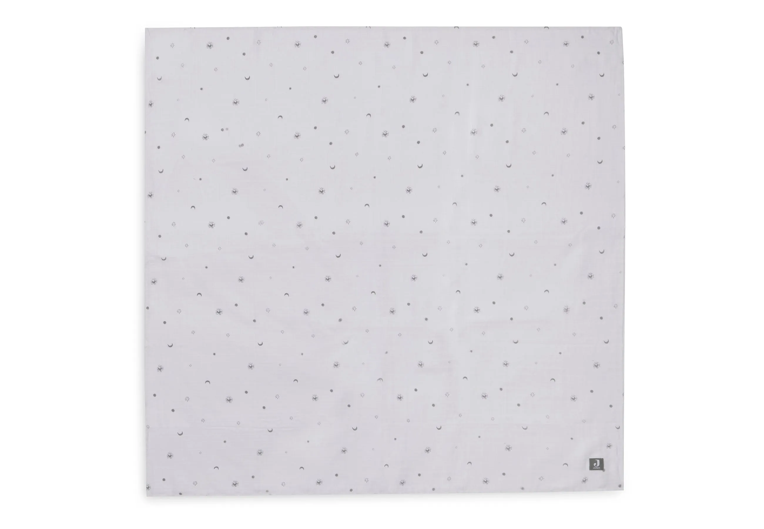 Jollein Hydrophilic Cloths 115x115cm 2-Pack | Stargaze Leaf Green
