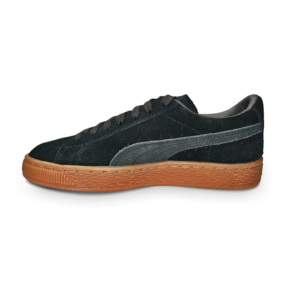 Juniors Puma Suede Citi Series Junior Youth Trainer - 364745 01 - Black Silver