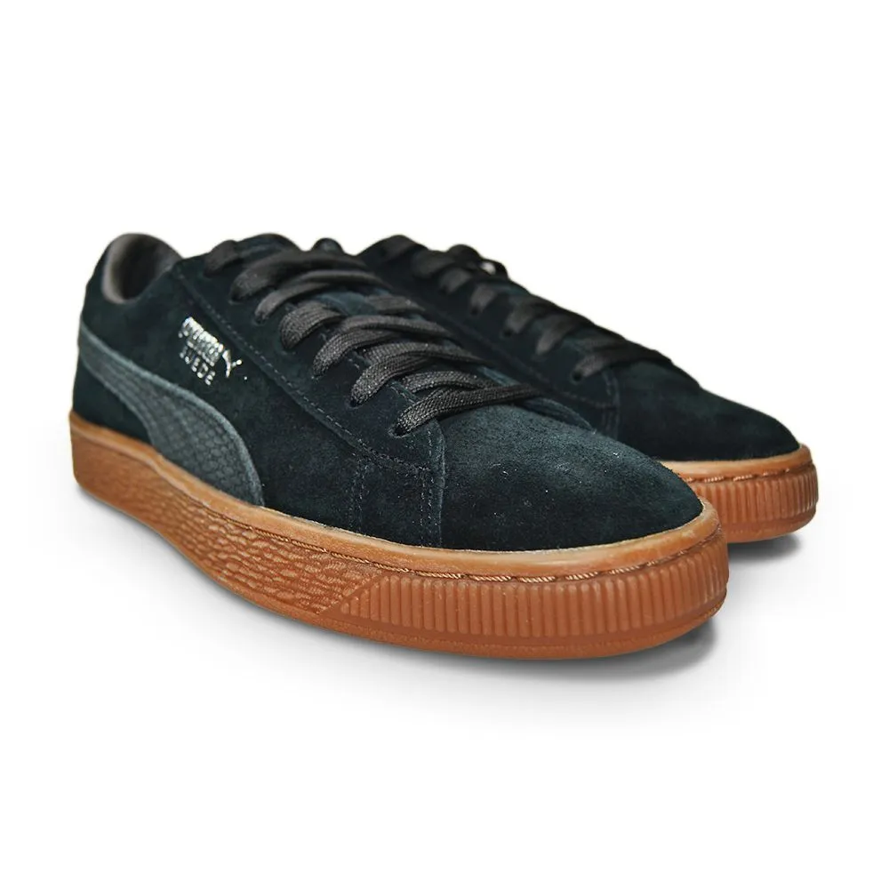 Juniors Puma Suede Citi Series Junior Youth Trainer - 364745 01 - Black Silver