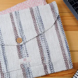 Kese laptop sleeve | hemp cotton blend | washable | fits 11”-13” screen laptops