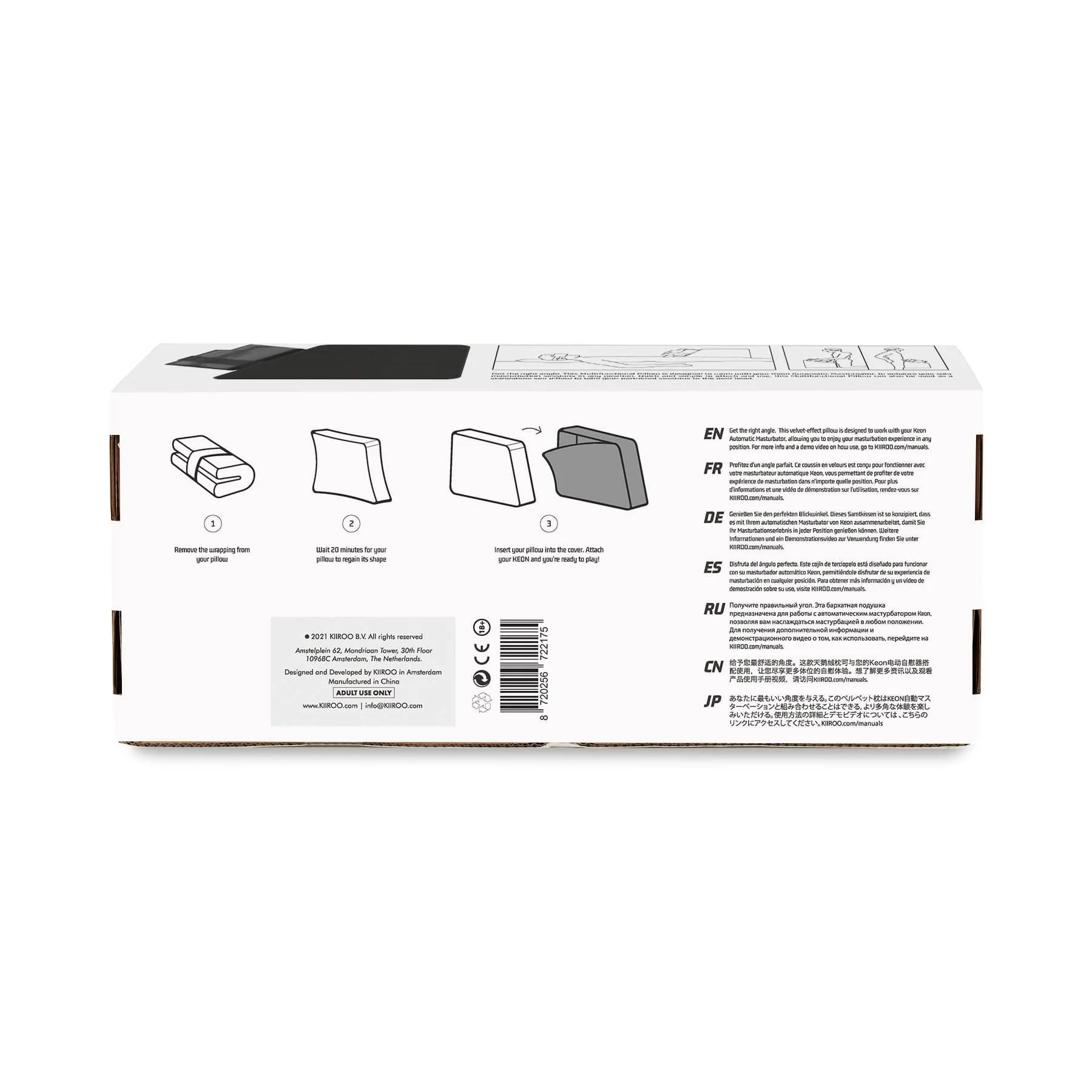 Kiiroo - Keon Masturbator Multifunctional Pillow and Strap Accessories